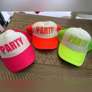 Neon Party Trucker Hats